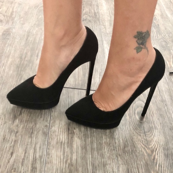 Yves Saint Laurent - Janis pumps, suede - Picture 5 of 6